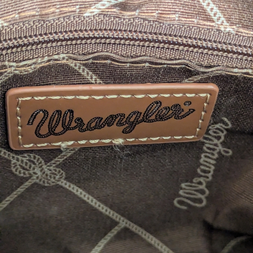 Wrangler Brown Western Handbag - Picture 5 of 15